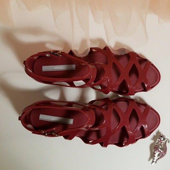 ❌SOLD❌Melissa Violetta Gladiator Sandals - Picture 3 of 7